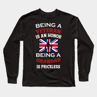 Grandad Veteran Long Sleeve T-Shirt